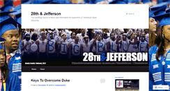 Desktop Screenshot of 28thandjefferson.wordpress.com