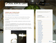 Tablet Screenshot of casalbomdegarfo.wordpress.com