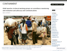 Tablet Screenshot of malariacontainment.wordpress.com