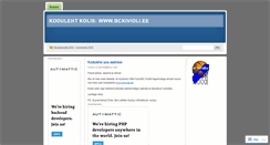 Desktop Screenshot of bckivioli.wordpress.com