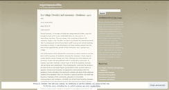 Desktop Screenshot of impermanencefilm.wordpress.com
