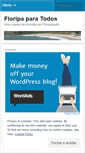 Mobile Screenshot of floripaacessivel.wordpress.com