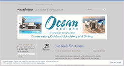 Desktop Screenshot of oceandesigns.wordpress.com