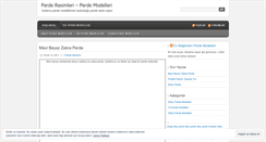 Desktop Screenshot of perderesimleri.wordpress.com