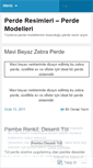 Mobile Screenshot of perderesimleri.wordpress.com