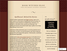 Tablet Screenshot of bookwitches.wordpress.com