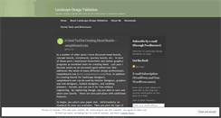 Desktop Screenshot of ldvalidate.wordpress.com