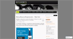 Desktop Screenshot of botcherbys.wordpress.com