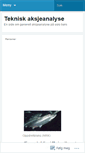 Mobile Screenshot of aksjeanalyse.wordpress.com