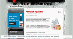 Desktop Screenshot of liveatedumexico.wordpress.com