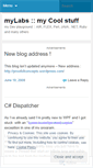 Mobile Screenshot of mylabs.wordpress.com