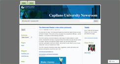 Desktop Screenshot of capunewsroom.wordpress.com