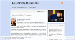 Desktop Screenshot of listeningtothesilence.wordpress.com