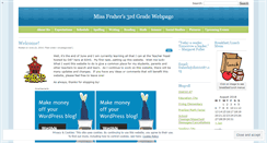 Desktop Screenshot of missfraher.wordpress.com