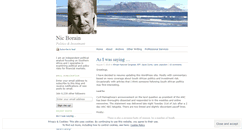 Desktop Screenshot of nicborain.wordpress.com