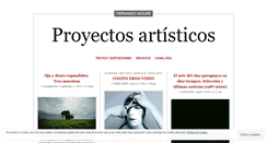 Desktop Screenshot of fernandomoure.wordpress.com