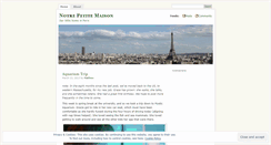 Desktop Screenshot of notrepetitemaison.wordpress.com