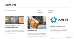 Desktop Screenshot of kevingue.wordpress.com
