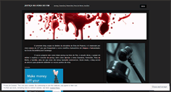 Desktop Screenshot of justicanahoradofim.wordpress.com