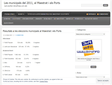 Tablet Screenshot of municipals2011maestratports.wordpress.com