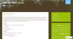 Desktop Screenshot of butteryblog.wordpress.com