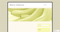 Desktop Screenshot of bberrycellphone.wordpress.com