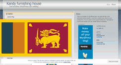 Desktop Screenshot of kandyfurnishinghouse.wordpress.com