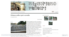 Desktop Screenshot of miglioriamovelletri.wordpress.com