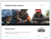 Tablet Screenshot of kingstonhomelearners.wordpress.com