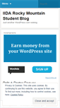 Mobile Screenshot of iidarmcstudents.wordpress.com