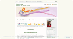 Desktop Screenshot of latrenza.wordpress.com