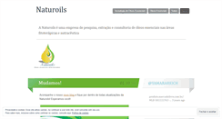 Desktop Screenshot of naturoils.wordpress.com