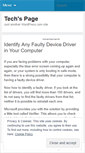 Mobile Screenshot of mytech4u.wordpress.com