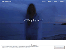 Tablet Screenshot of nancyparent.wordpress.com