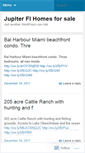 Mobile Screenshot of jupiterhomesforsalefl.wordpress.com
