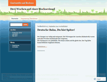 Tablet Screenshot of gestrandetaufborkum.wordpress.com