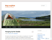 Tablet Screenshot of biglongride.wordpress.com