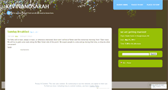 Desktop Screenshot of kevinandsarah.wordpress.com