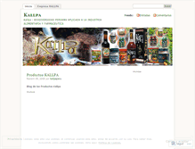 Tablet Screenshot of kallpaperu.wordpress.com