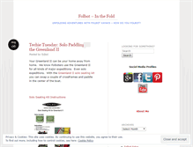 Tablet Screenshot of folbot.wordpress.com