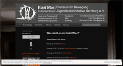 Desktop Screenshot of hotelwien.wordpress.com