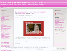 Tablet Screenshot of joyfulheartdesign.wordpress.com