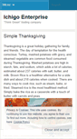 Mobile Screenshot of ichigoenterprise.wordpress.com