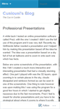 Mobile Screenshot of cusicusi.wordpress.com