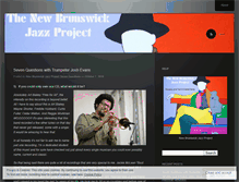 Tablet Screenshot of nbjpjazznotes.wordpress.com