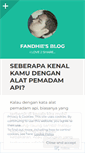 Mobile Screenshot of fandhiee.wordpress.com