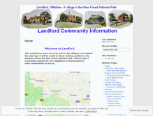 Tablet Screenshot of landfordnews2.wordpress.com
