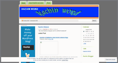 Desktop Screenshot of mykachin.wordpress.com