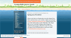 Desktop Screenshot of gbratepayers.wordpress.com