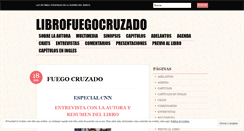 Desktop Screenshot of librofuegocruzado.wordpress.com